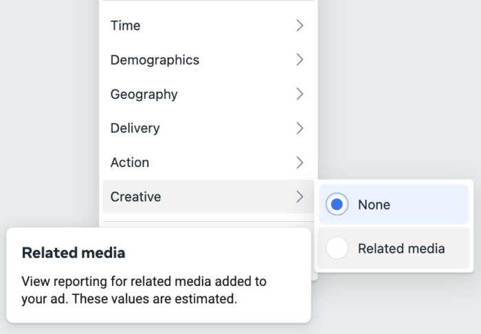 Related Media Creative Breakdown